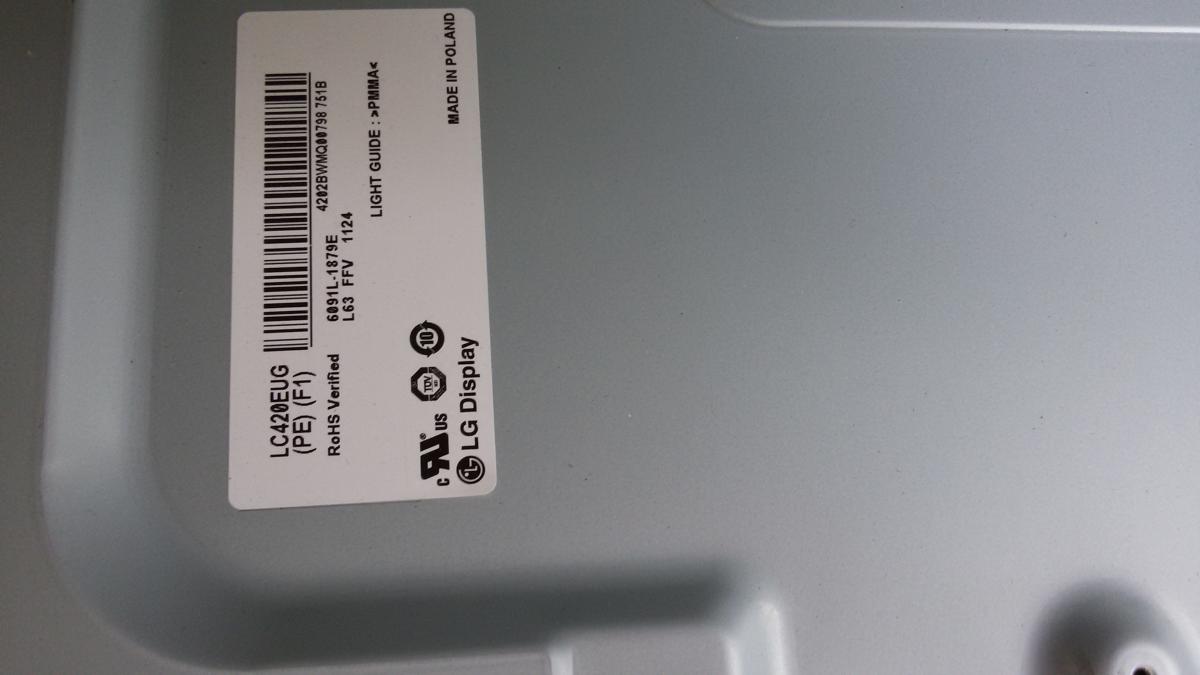 LED TV LC420EUG PF F1 LED BACKLIG LED DIOD - TV ремонти