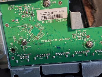 USB BOARD 715GA629-T0A-000-005F  , for Монитор AOC 24G2U/BK ,for 24inc DISPLAY TPM238WF1-LF2L rev 04C 